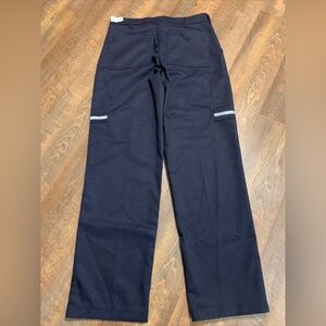 NEW FedEx Stan Herman Adult 36X34 Navy Blue Reflective Uniform Cargo Pants